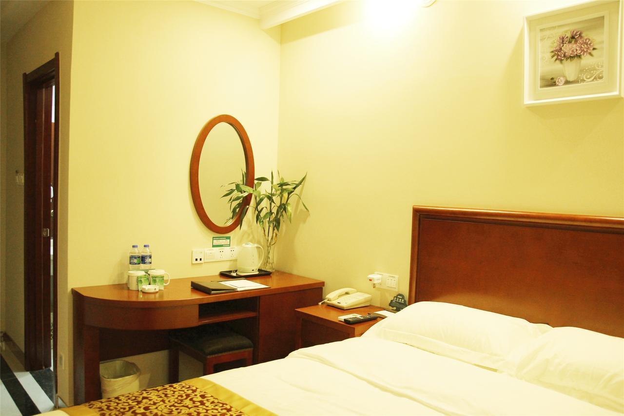 Greentree Inn Jiangsu Wuxi New District Airport Business Hotel Buitenkant foto