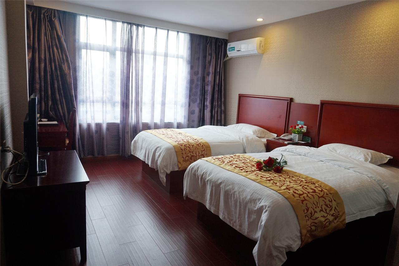Greentree Inn Jiangsu Wuxi New District Airport Business Hotel Buitenkant foto