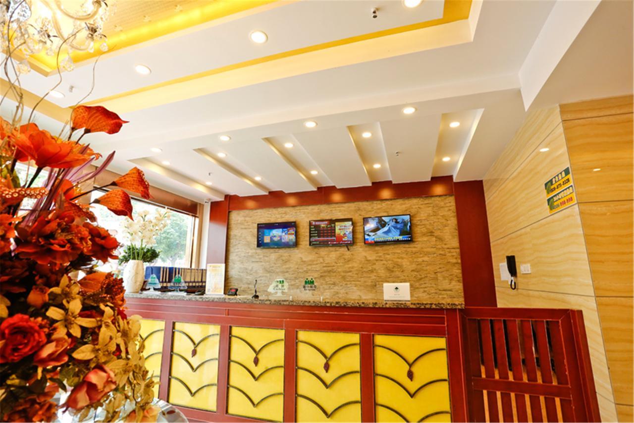 Greentree Inn Jiangsu Wuxi New District Airport Business Hotel Buitenkant foto